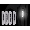 Araba Kapı Açık Uyarı Reflektörü Etiket Sticker 4'lü 9.5x2.5cm Beyaz Araba Kapı Açık Uyarı Reflektörü Etiket Sticker 4'lü 9.5x2.5cm Beyaz