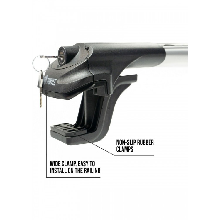 Turtle Air-1 Full Kit Tavan Ara Atkı Seti 1002 82-86cm Siyah