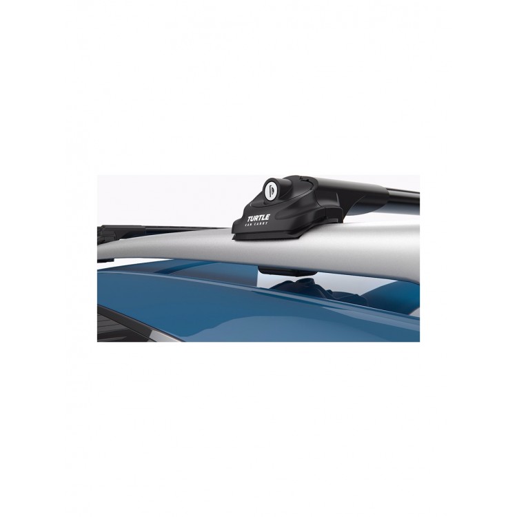 Dacia Renault Duster 2018-2025 Uyumlu Turtle Air-1 Full Kit Tavan Ara Atkı Seti 1002 82-86cm Siyah