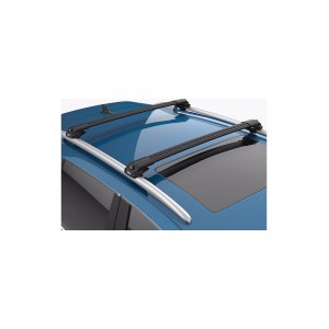 Dacia Renault Duster 2018-2025 Uyumlu Turtle Air-1 Full Kit Tavan Ara Atkı Seti 1002 82-86cm Siyah
