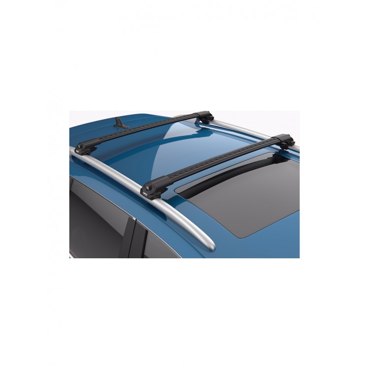 Dacia Renault Duster 2018-2025 Uyumlu Turtle Air-1 Full Kit Tavan Ara Atkı Seti 1002 82-86cm Siyah