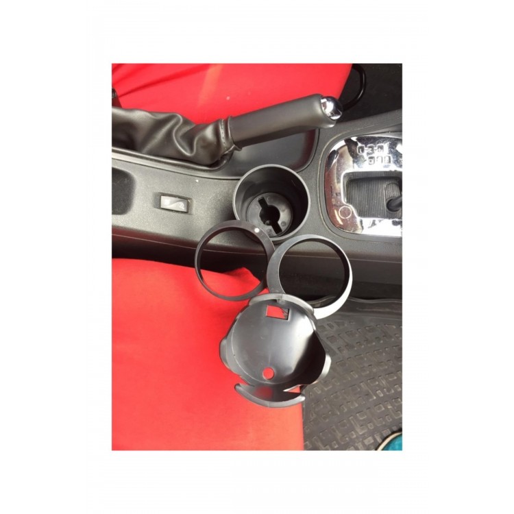 Çok Fonksiyonlu Bardaklık Küllük Geçmeli Siyah Çok Fonksiyonlu Bardaklık Küllük Geçmeli Siyah