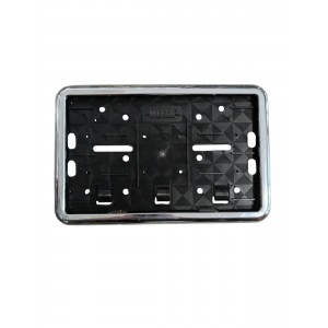 Çerçeveli Motorsiklet Plakalık Plaka Altlığı Krom Nikelajlı 26x17cm 1 Adet Çerçeveli Motorsiklet Plakalık Plaka Altlığı Krom Nikelajlı 26x17cm 1 Adet