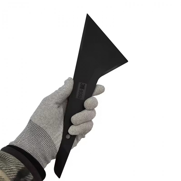 Uzun Saplı Yumuşak Isıya Dayanıklı Köşe Ragle Cam Filmi Çekme Aparatı 30x12cm Siyah Uzun Saplı Yumuşak Isıya Dayanıklı Köşe Ragle Cam Filmi Çekme Aparatı 30x12cm Siyah