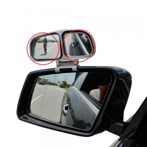 Sürücü Kursu Eğitmen Kör Nokta Aynası Çiftli Yan Ayna Siyah Sol