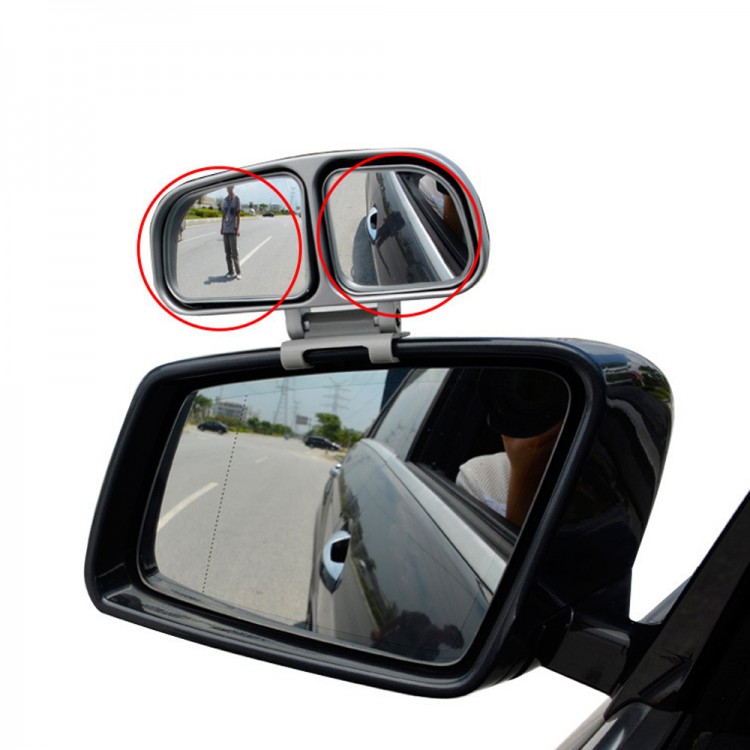 Sürücü Kursu Eğitmen Kör Nokta Aynası Çiftli Yan Ayna Siyah Sol