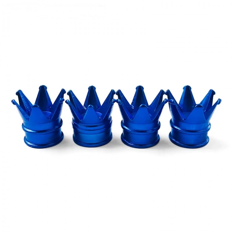 Kral Tacı Alüminyum Sibop Kapağı 4'lü Mavi Kral Tacı Alüminyum Sibop Kapağı 4'lü Mavi