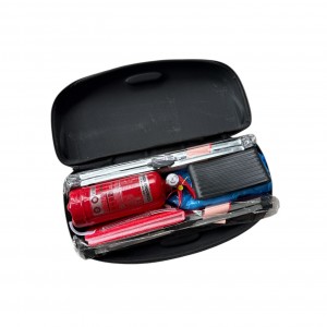 Lüx Trafik Seti Yangın Tüplü (01.2027) Mavi Çantalı