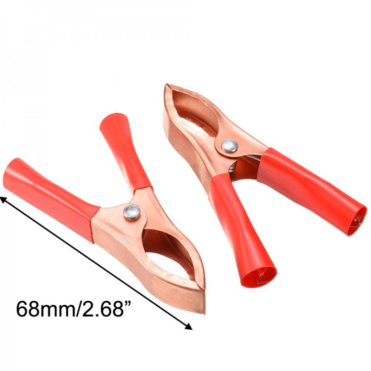 Mini Akü Takviye Batarya Maşası Krokodil Kıskaç Yalıtımlı Siyah Kırmızı 1 Takım Set Mini Akü Takviye Batarya Maşası Krokodil Kıskaç Yalıtımlı Siyah Kırmızı 1 Takım Set