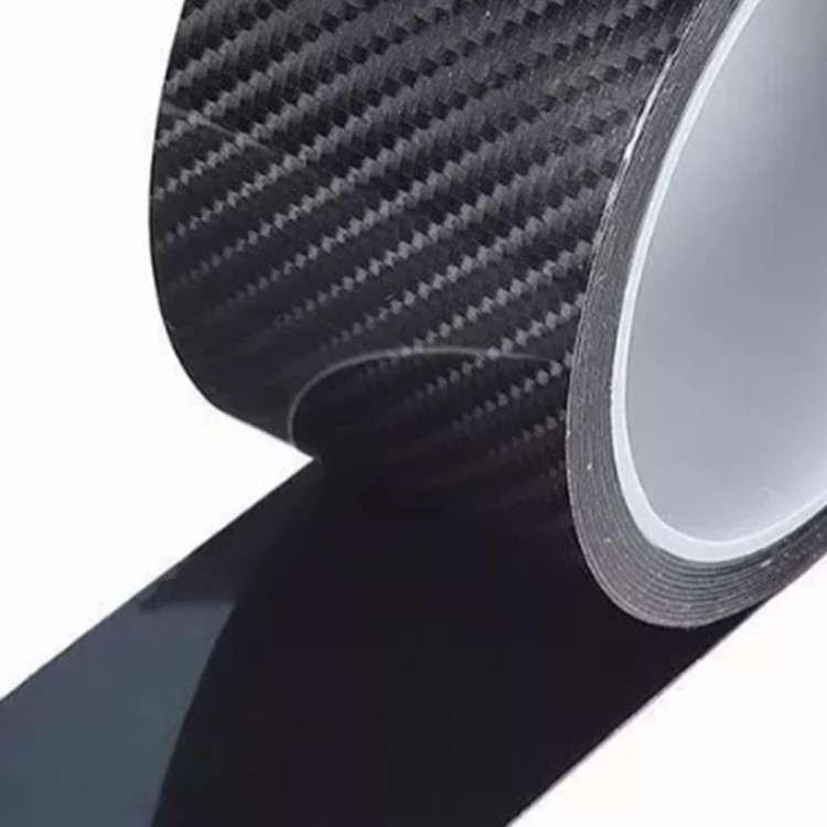 Kapı Eşiği Tampon Bagaj Koruma Folyosu Karbon Folyo 5cmx5m Siyah
