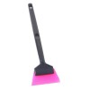 Mini Saplı Silikon Çekçek Ragle Cam Filmi Çekme Uygulama Aparatı 6x22cm Siyah Pembe