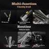 Çok Fonksiyonlu Klima Temizleme Fırçası Lastik Taş Sökücü Kanca ve Acil Durum Cam Kırıcı Çekiç Çok Fonksiyonlu Klima Temizleme Fırçası Lastik Taş Sökücü Kanca ve Acil Durum Cam Kırıcı Çekiç