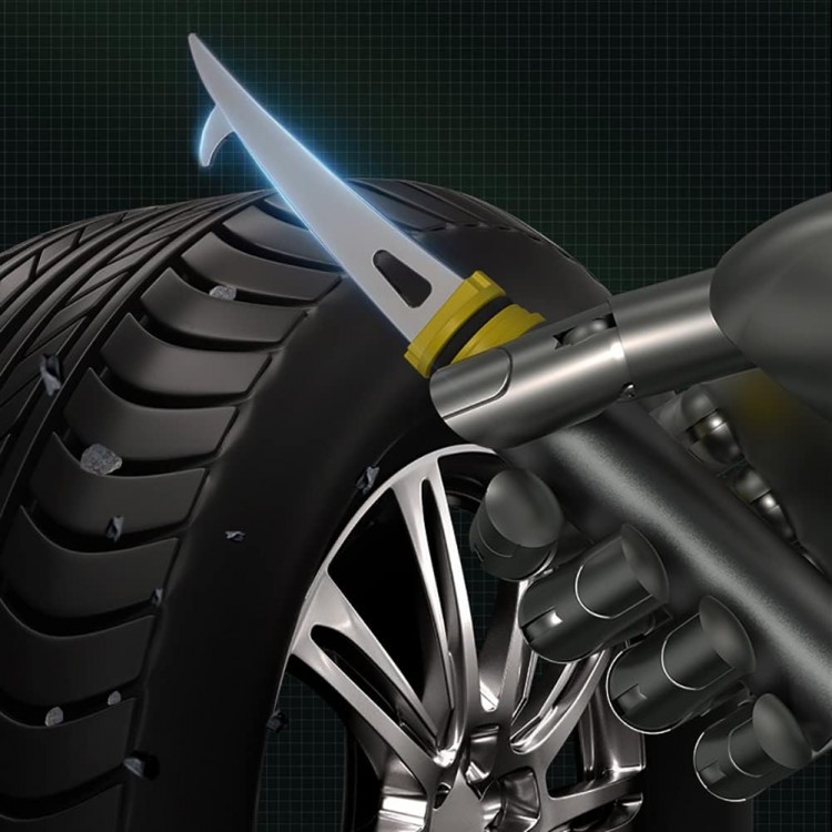 Çok Fonksiyonlu Klima Temizleme Fırçası Lastik Taş Sökücü Kanca ve Acil Durum Cam Kırıcı Çekiç Çok Fonksiyonlu Klima Temizleme Fırçası Lastik Taş Sökücü Kanca ve Acil Durum Cam Kırıcı Çekiç