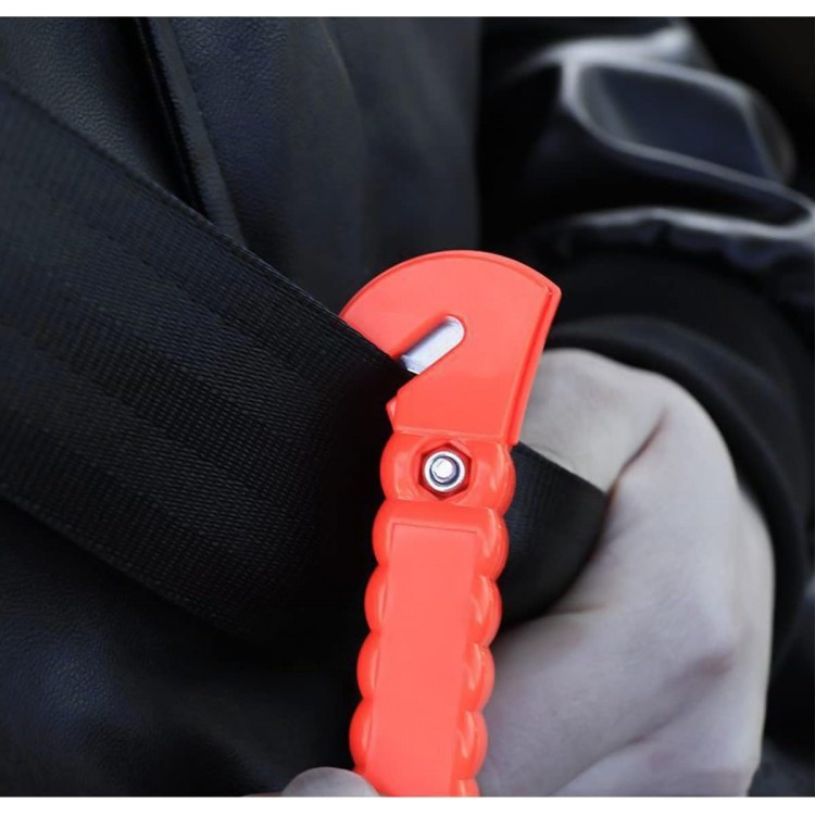 Acil İmdat Emniyet Çekici Cam Kırıcı Emniyet Kemeri Kesicili