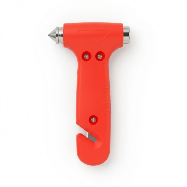 Acil İmdat Emniyet Çekici Cam Kırıcı Emniyet Kemeri Kesicili