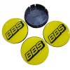 BBS Damla Geçme Jant Göbek Kapağı 4’lü Set 55/58mm Sarı