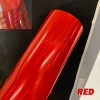 Petek Desenli 3D Colormatik Far Filmi Stop Folyosu 1mx30cm Kırmızı