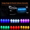 RGB APP Telefon Kontrollü SUV Off-Road Ön Izgara Panjur LED Aydınlatma 12V 4'lü Set
