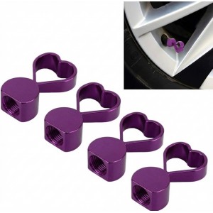 Kalpli Alüminyum Sibop Kapağı 4'lü Set Mor