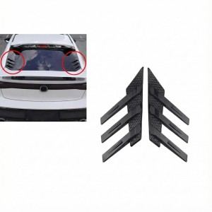 Tampon Dekor Ventil 2 Parça Siyah İthal