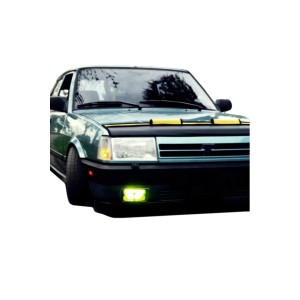 Tofaş Şahin Doğan Uyumlu Deri Kaput Maskesi Koruyucu Siyah Sarı