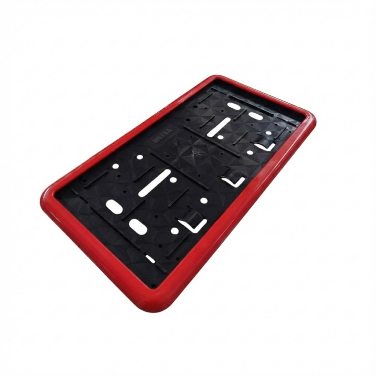 Çerçeveli Dikdörtgen Plakalık Plaka Altlığı Kırmızı 26X17cm 1 Adet Çerçeveli Dikdörtgen Plakalık Plaka Altlığı Kırmızı 26X17cm 1 Adet