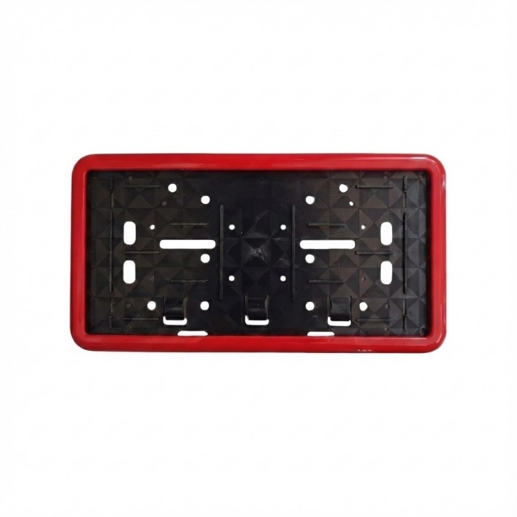 Çerçeveli Dikdörtgen Plakalık Plaka Altlığı Kırmızı 26X17cm 1 Adet Çerçeveli Dikdörtgen Plakalık Plaka Altlığı Kırmızı 26X17cm 1 Adet