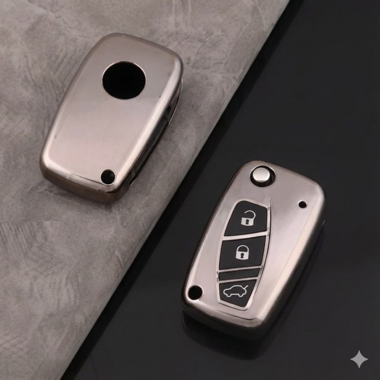 Fiat Fiorino Uyumlu Smart 3 Buton Silikon Oto Anahtar Kumanda Kabı Kılıf Füme Fiat Fiorino Uyumlu Smart 3 Buton Silikon Oto Anahtar Kumanda Kabı Kılıf Füme