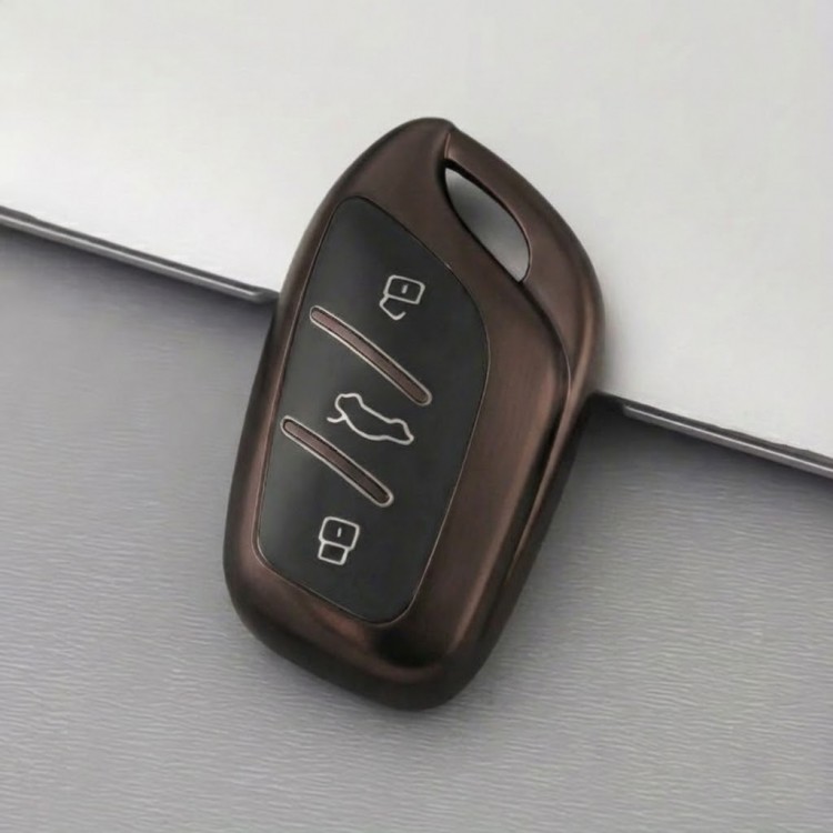 MG HS-ZS Uyumlu Smart 3 Buton Silikon Oto Anahtar Kumanda Kabı Kılıf Füme MG HS-ZS Uyumlu Smart 3 Buton Silikon Oto Anahtar Kumanda Kabı Kılıf Füme