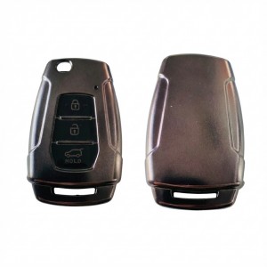 Torres Musso Korando Uyumlu Smart 3 Buton Silikon Oto Anahtar Kumanda Kabı Kılıf Gri