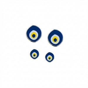 Nazar Boncuk Modeli Etiket Damla Sticker 4'lü Set