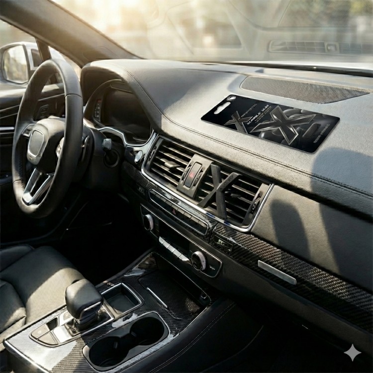 Areon X Version Peteğe Geçmeli Oto Kokusu Siyah