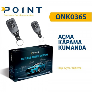 Uzaktan Kumandalı Oto Açma Kapama Seti 2 Düğmeli