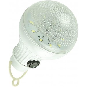 Araç Seyyar Aydınlatma Lambası Tamir Işığı Akü Maşalı Kablolu 12V 7W