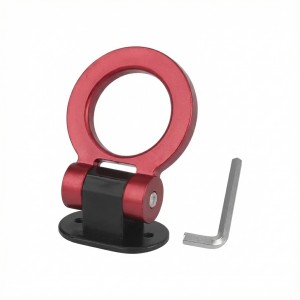 Metal Çeki Demiri Kancası Kırmızı