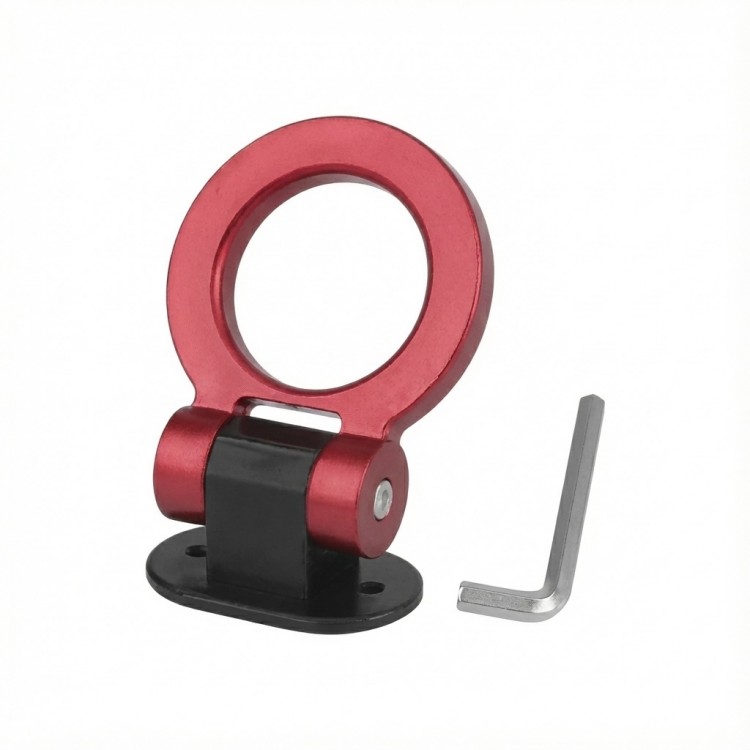 Metal Çeki Demiri Kancası Kırmızı Metal Çeki Demiri Kancası Kırmızı