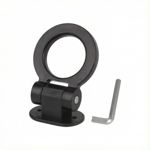 Metal Çeki Demiri Kancası Siyah