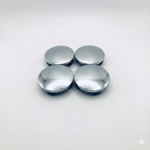 Parlak Damla Geçme Jant Göbek Kapağı 4’lü Set 55/58mm Krom