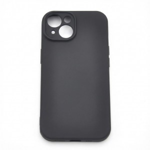 iPhone 13 Uyumlu Esnek Siyah Telefon Kılıfı