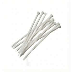 Kablo Bağı Kelepçe Cırt 4,8x400mm 10'lu Beyaz