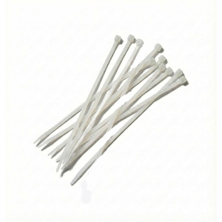 Kablo Bağı Kelepçe Cırt 4,8x400mm 10'lu Beyaz