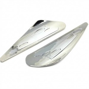 Carub Universal Silecek Rüzgarlığı 2'li Krom