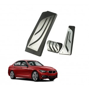 BMW 1 3 5 Serisi F20 F30 F31 F32 F33 F34 F36 Uyumlu M Sport Geçme Otomatik Pedal Seti Orijinal Siyah Krom