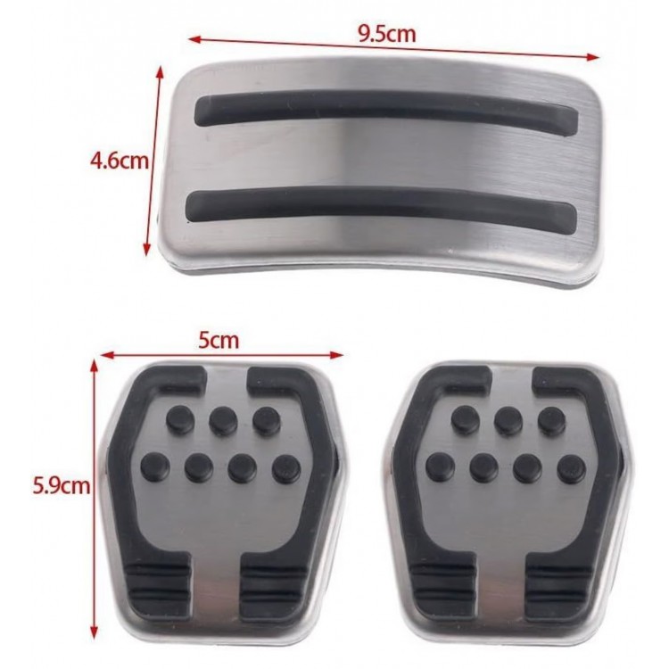 Ford Focus Fiesta Kuga Manuel Vites Uyumlu Orjinal Pedal Seti 3 Parça