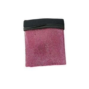 Kristal Taşlı Araç İçi Kese Ceplik Organizer Torpido Yanı Eşya Düzenleyici Kalemlik Telefonluk Pembe