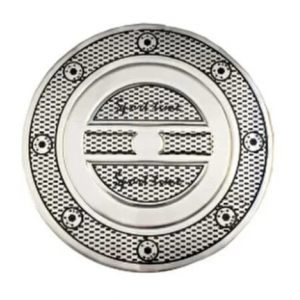 Tofaş Sport Yakıt Depo Kapağı Alüminyum Sticker Etiket 14.5cm SPRT15