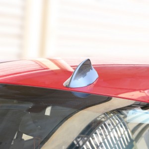 Aerodinamik Elektronik Oto Ön Anten Balık Sırtı Gümüş Gri