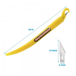 Pro Wrapstick Araç Kaplama ve PPF Hassas Kesim Kalem Maket Bıçağı Sarı