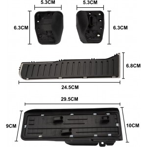 VW Golf 5 6 Jetta Mk5 Mk6 Passat B6 B7 Scirocco Skoda Octavia Uyumlu Geçme Manuel Pedal Seti 4 Parça Siyah Krom VW Golf 5 6 Jetta Mk5 Mk6 Passat B6 B7 Scirocco Skoda Octavia Uyumlu Geçme Manuel Pedal Seti 4 Parça Siyah Krom