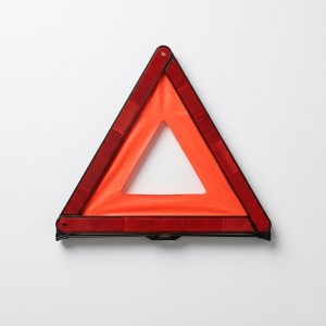 Süper Yansıtmalı Reflektör Üçgen 40cm Kırmızı